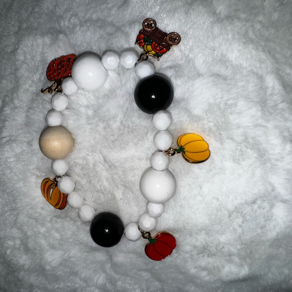 Fall charm bracelet